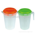 Plastic water pitcher with lid and handle 4L Water jug 4L #TG20547